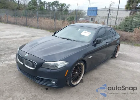 2014 BMW 535I из США, поврежденный, VIN WBA5B1C55ED476609